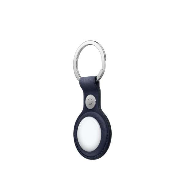 Apple AirTag FineWoven Key Ring Navy