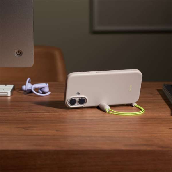 Apple Beats iPhone 17 Kickstand Case with MagSafe and Camera Control Lime Stone