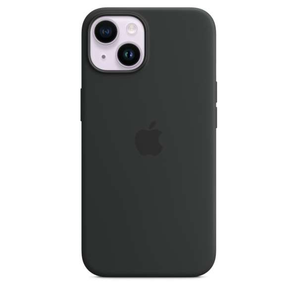 Apple iPhone 14 Silicone Case with MagSafe Midnight
