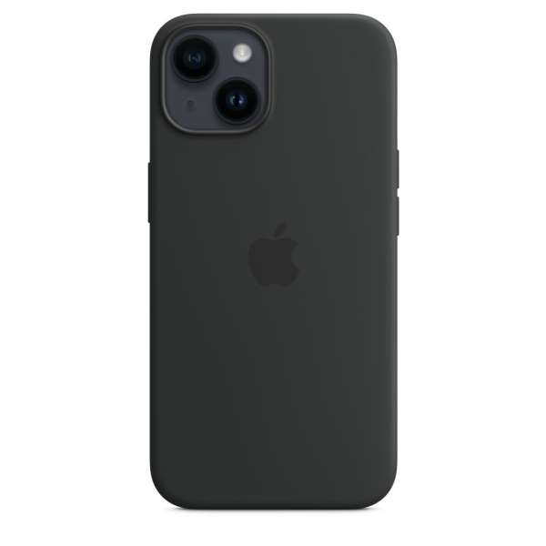 Apple iPhone 14 Silicone Case with MagSafe Midnight
