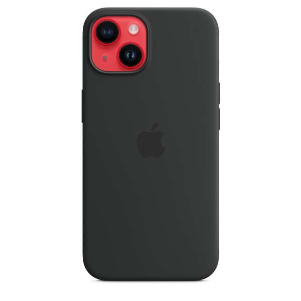 Apple iPhone 14 Silicone Case with MagSafe Midnight