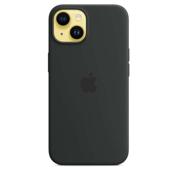 Apple iPhone 14 Silicone Case with MagSafe Midnight