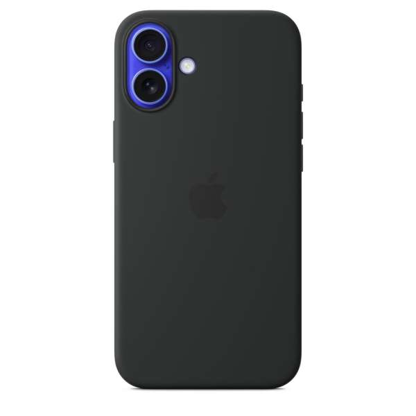 Apple iPhone 16 Plus Silicone Case with MagSafe Black