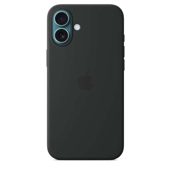 Apple iPhone 16 Plus Silicone Case with MagSafe Black