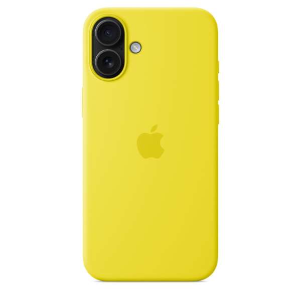 Apple iPhone 16 Plus Silicone Case with MagSafe Star Fruit (Seasonal)