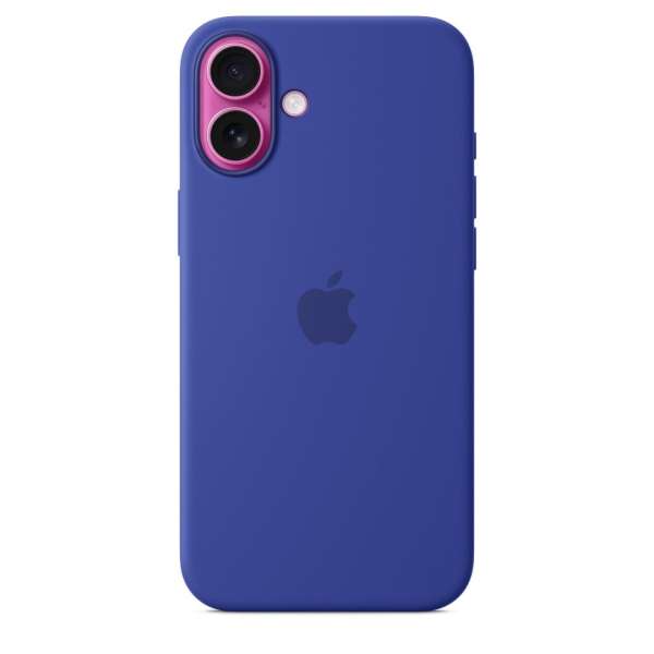 Apple iPhone 16 Plus Silicone Case with MagSafe Ultramarine (Seasonal)