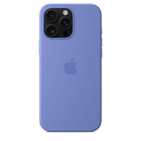 Apple iPhone 16 Pro Max Silicone Case with MagSafe - Periwinkle (Seasonal)