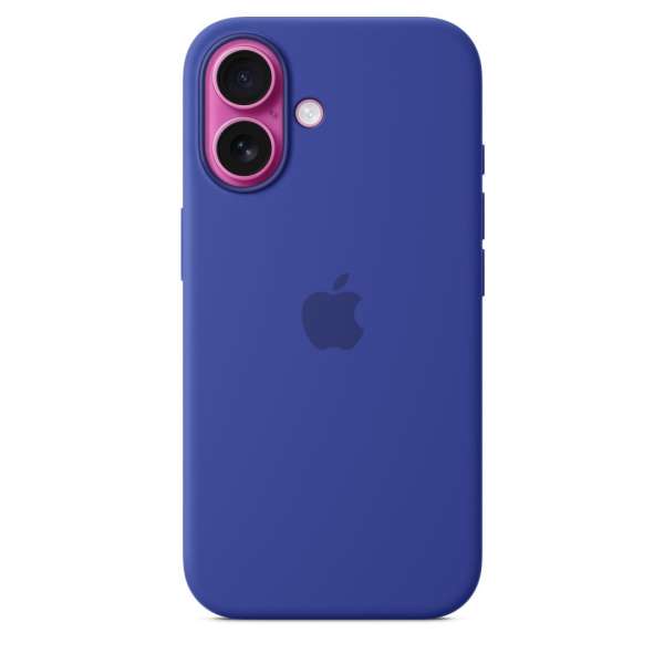 Apple iPhone 16 Silicone Case with MagSafe Ultramarine (Seasonal)