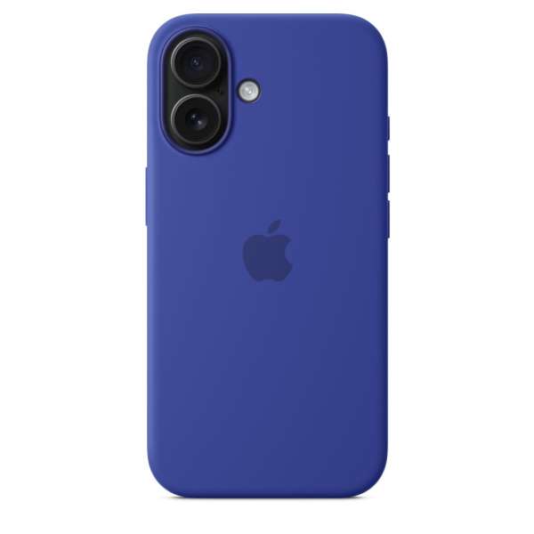 Apple iPhone 16 Silicone Case with MagSafe Ultramarine (Seasonal)