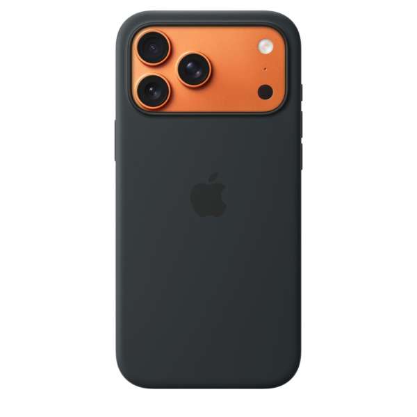 Apple iPhone 17 Pro Max Silicone Case with MagSafe Black