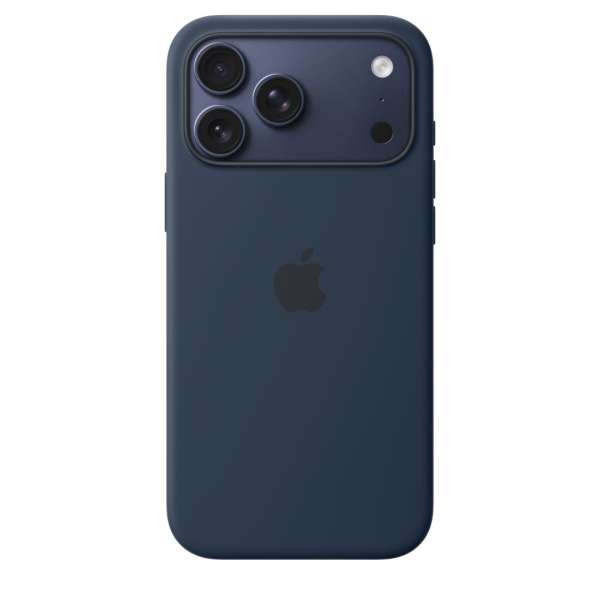 Apple iPhone 17 Pro Max Silicone Case with MagSafe Midnight