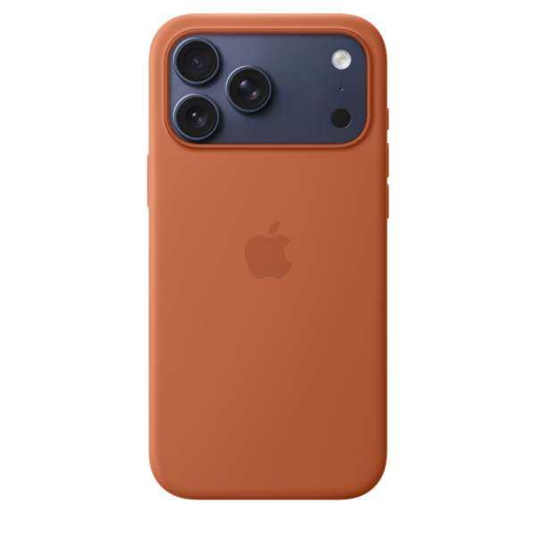 Apple iPhone 17 Pro Max Silicone Case with MagSafe Terra Cotta