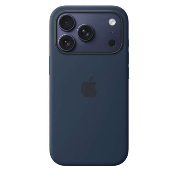 Apple iPhone 17 Pro Silicone Case with MagSafe Midnight
