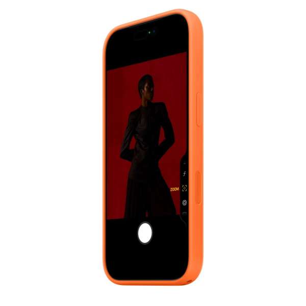 Apple iPhone 17 Pro Silicone Case with MagSafe Orange