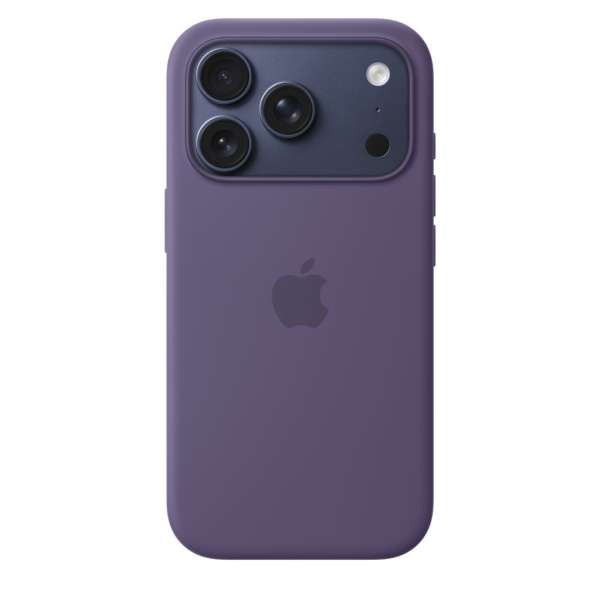 Apple iPhone 17 Pro Silicone Case with MagSafe Purple Fog