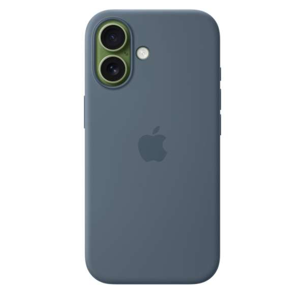 Apple iPhone 17 Silicone Case with MagSafe Anchor Blue