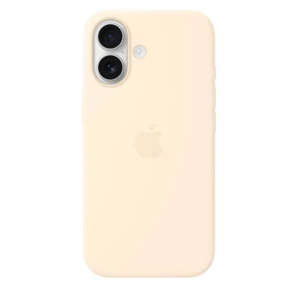 Apple iPhone 17 Silicone Case with MagSafe Vanilla