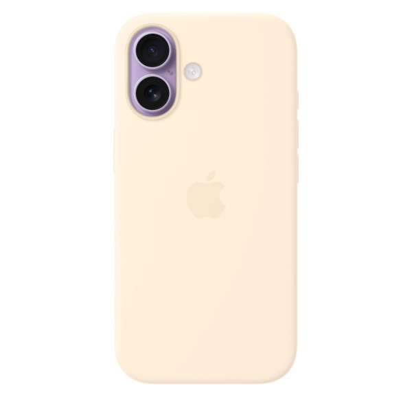 Apple iPhone 17 Silicone Case with MagSafe Vanilla