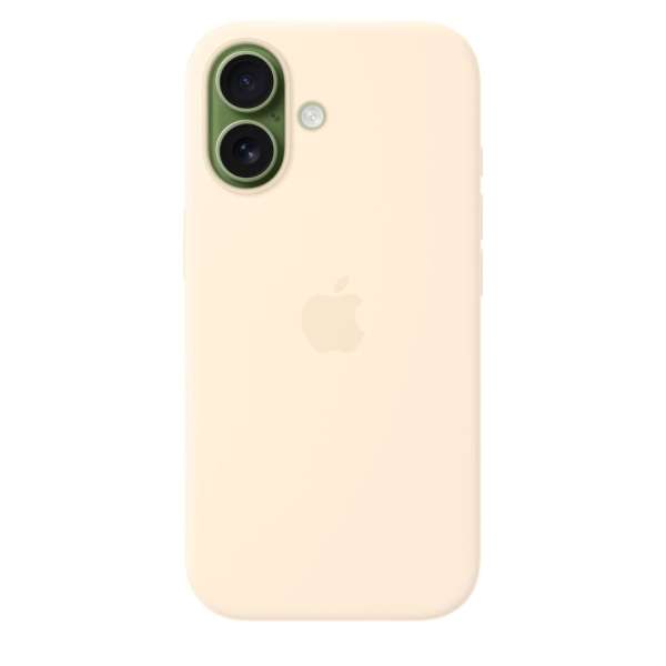 Apple iPhone 17 Silicone Case with MagSafe Vanilla