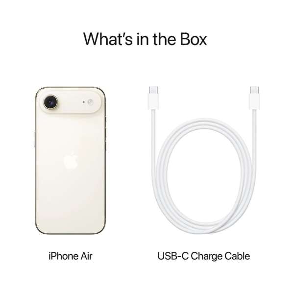 Apple iPhone Air 256GB Light Gold