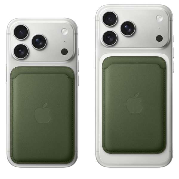 Apple iPhone FineWoven Wallet with MagSafe Moss