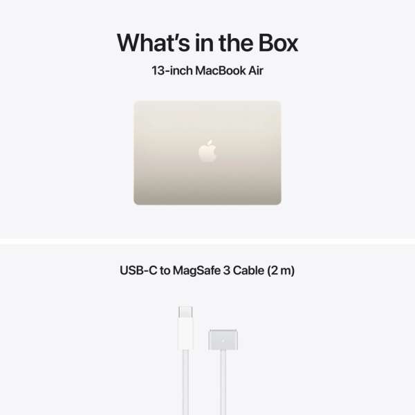 Apple MacBook Air 13" (2026) Starlight