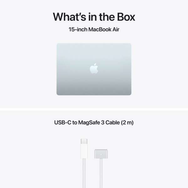 Apple MacBook Air 15" (2026) Sky Blue