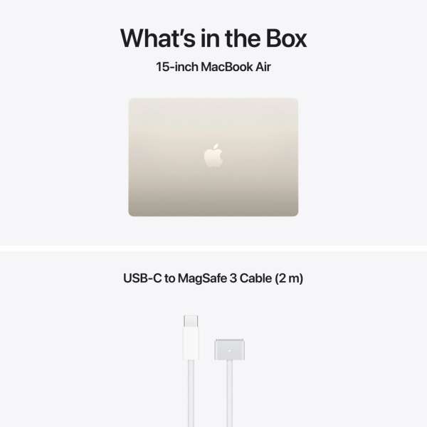 Apple MacBook Air 15" (2026) Starlight