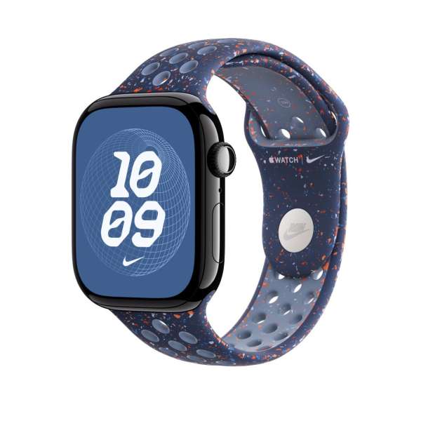 Apple Watch 46mm Band: Nike Sport Band S/M Blue Ribbon