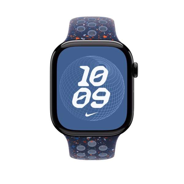 Apple Watch 46mm Band: Nike Sport Band S/M Blue Ribbon