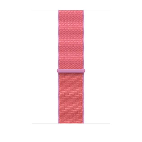 Apple Watch 46mm Sport Loop Bright Guava