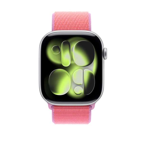 Apple Watch 46mm Sport Loop Bright Guava