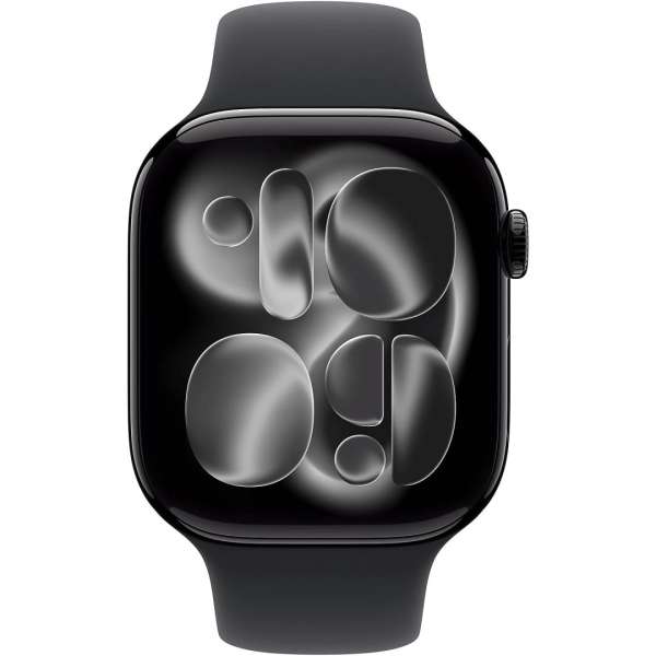Apple Watch S11 GPS 46mm Jet Black Aluminium Case with Black Sport Band M/L Apple Watch S11 GPS 46mm Jet Black Aluminium Case with Black Sport Band M/L