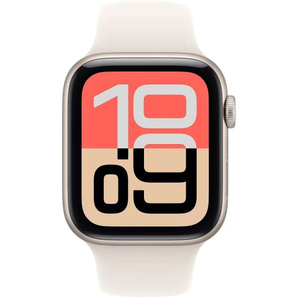 Apple Watch SE3 (2025) Cellular 40mm Starlight Aluminium Case with Starlight Sport Band S/M Apple Watch SE3 (2025) Cellular 40mm Starlight Aluminium Case with Starlight Sport Band S/M