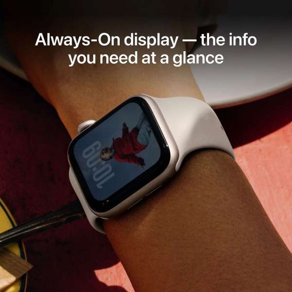 Apple Watch SE3 (2025) Cellular 44mm Midnight Aluminium Case with Midnight Sport Band S/M Apple Watch SE3 (2025) Cellular 44mm Midnight Aluminium Case with Midnight Sport Band S/M