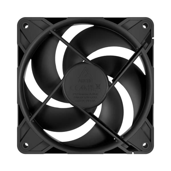Arctic P12 Pro Reverse Black (3 pack)