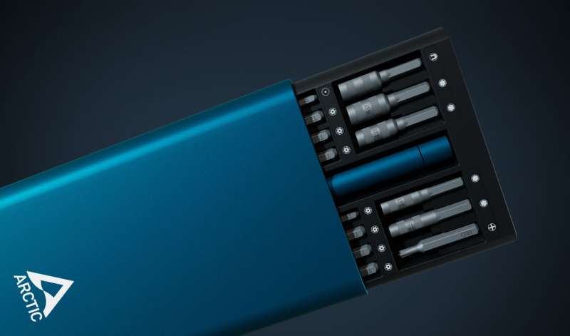 Arctic Precision Screwdriver Toolkit Dark Blue