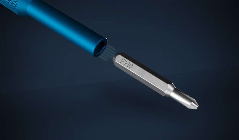 Arctic Precision Screwdriver Toolkit Dark Blue