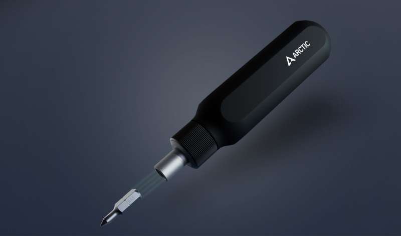 Arctic Ratchet Screwdriver Toolkit Dark Blue