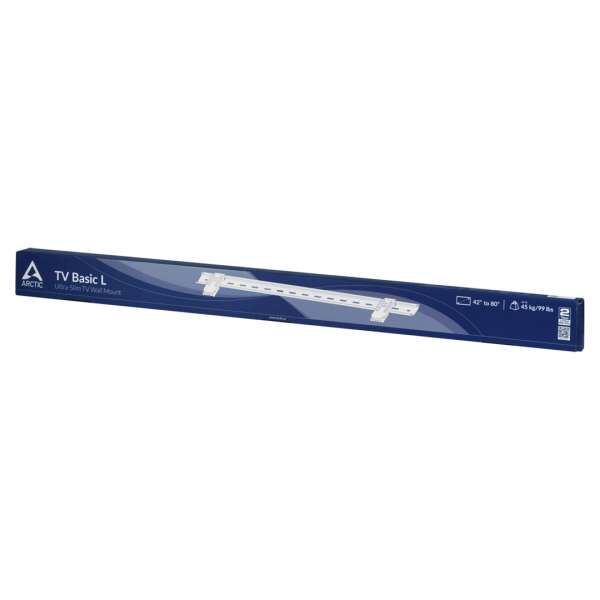 Arctic TV Basic L Ultra-Slim Wall Mount for extra large TVs Black