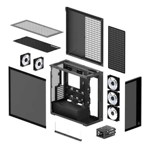 Arctic Xtender Tempered Glass Black