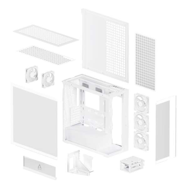 Arctic Xtender VG Tempered Glass White