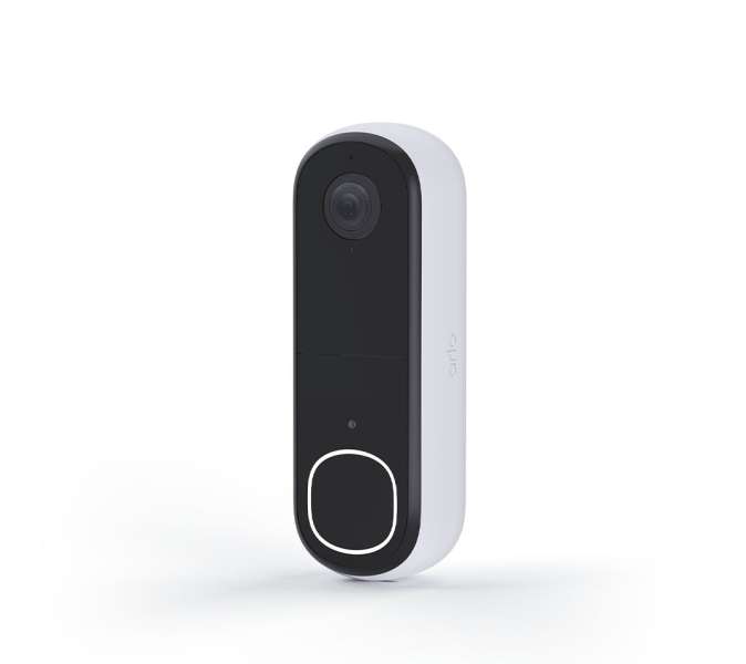 Arlo Essential (Gen.2) Video Doorbell and Chime 2K Security Wireless 1 Doorbell and chime White