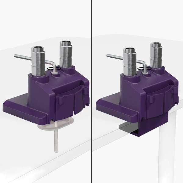 Arozzi Alzare Neo Duo Gas Spring Monitor Arm Purple