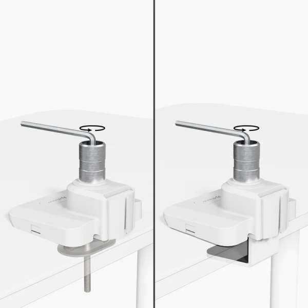 Arozzi Alzare Neo Pro Gas Spring Monitor Arm White