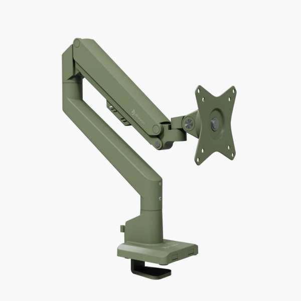 Arozzi Alzare Neo Single Gas Spring Monitor Arm Forest Green