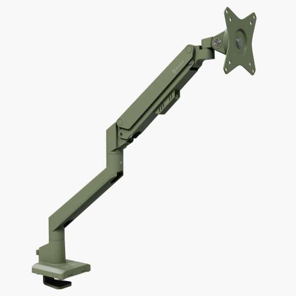 Arozzi Alzare Neo Single Gas Spring Monitor Arm Forest Green