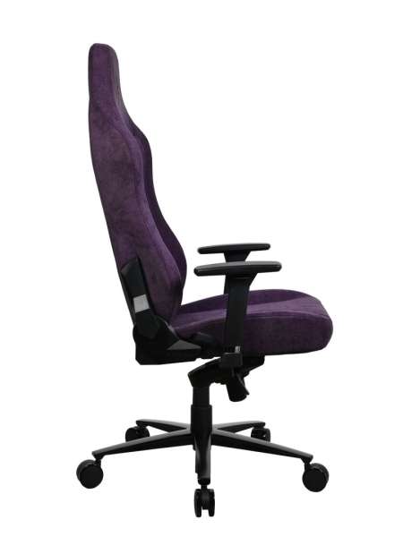 Arozzi Vernazza Soft Fabric Gaming Chair Purple