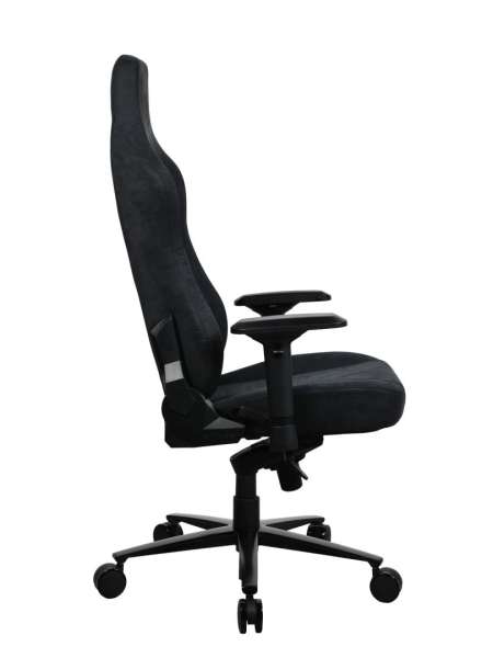 Arozzi Vernazza Supersoft Fabric Gaming Chair Pure Black
