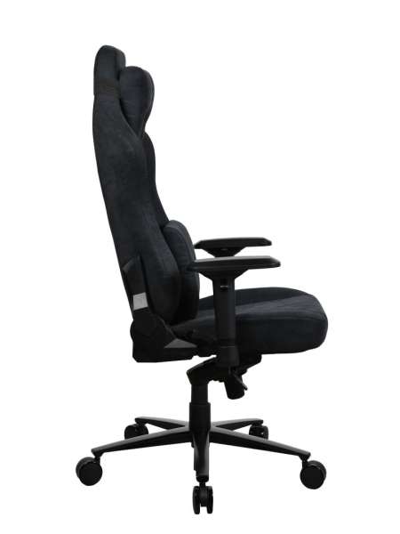 Arozzi Vernazza Supersoft Fabric Gaming Chair Pure Black